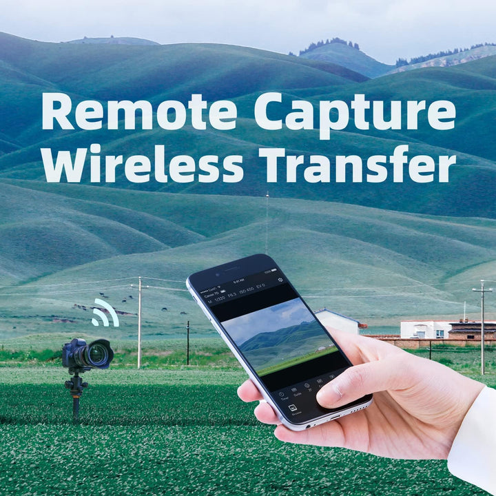 CamFi 3 Plus DSLR Wireless Camera Remote Controller, WiFi und 4G High Speed Capture and Transmit Ape