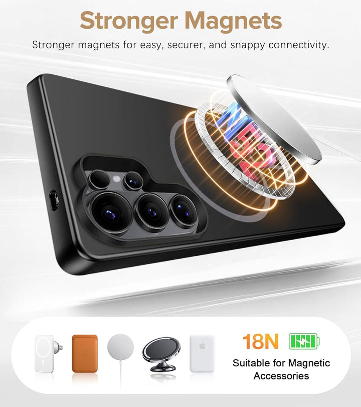Ultradünne Hülle für Samsung Galaxy S26 Ultra 5G, Extrem Dünn Matte S26 Ultra Handyhülle PC Schale K