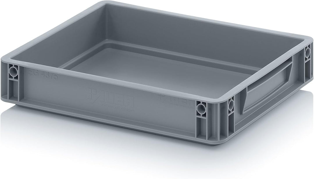 10x Eurobehälter-Eurobox 40 x 30 x 7,5 cm inkl. gratis Zollstock * 10er Set