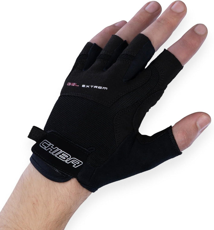 Chiba Erwachsene Handschuh Gel Extrem L Schwarz, L Schwarz