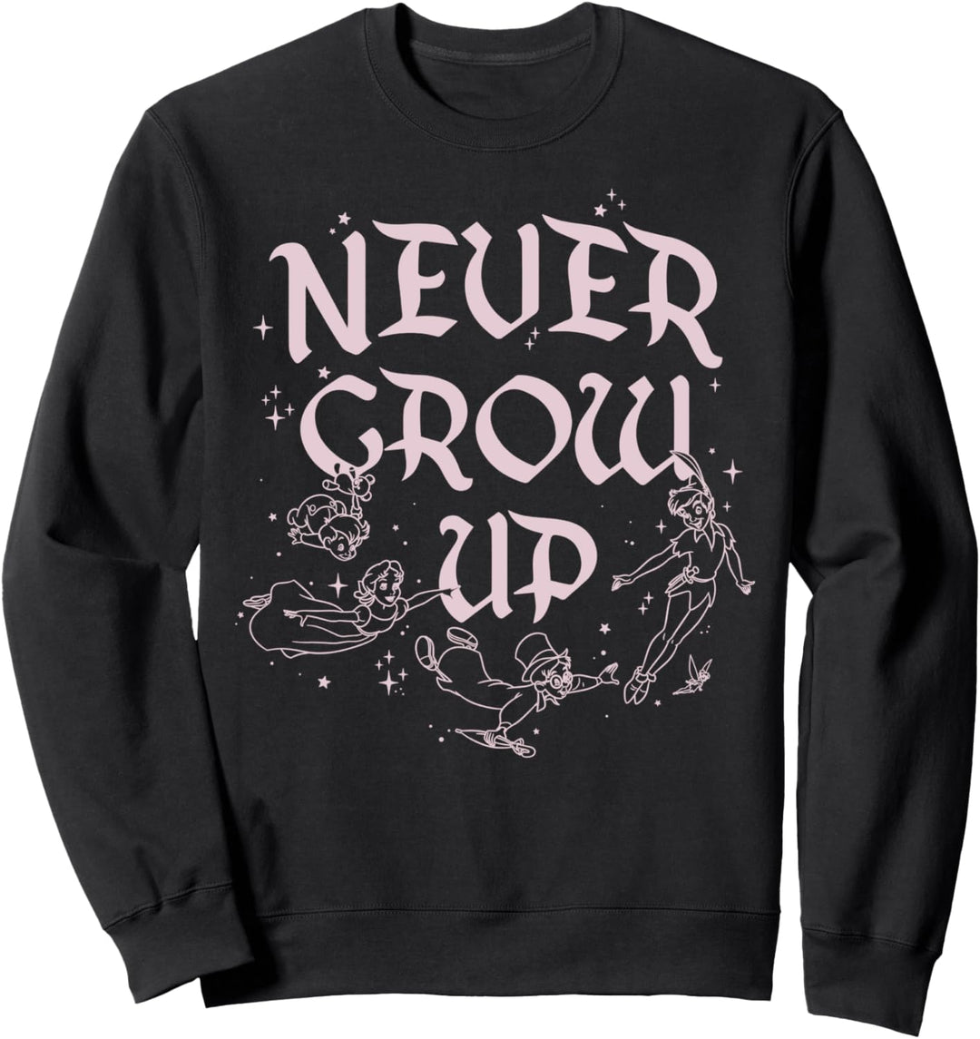 Disney Peter Pan Never Grow Up Flying Cast Sweatshirt