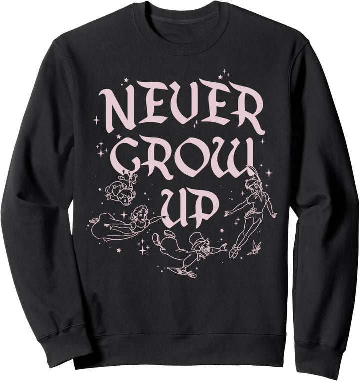 Disney Peter Pan Never Grow Up Flying Cast Sweatshirt