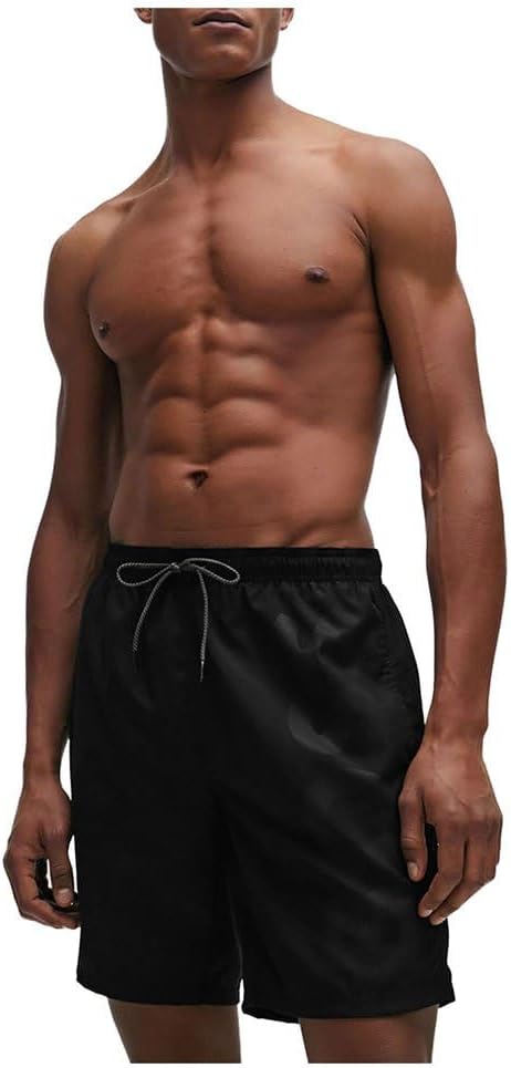 BOSS Hugo Boss Herren Badeshorts Orca 10135293 02, Einfarbig, S Black7