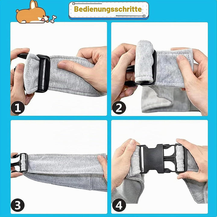 Hundetragetasche, Hundetragetuch bis 10kg, Tragbare Tragetasche Hund, Hundetasche für Spaziergang Ak
