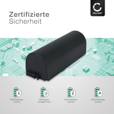 CELLONIC® Ersatz Akku NB-CP2LH,NB-CP2L kompatibel mit Canon Selphy CP1200 CP1000 CP1300, CP910 CP900