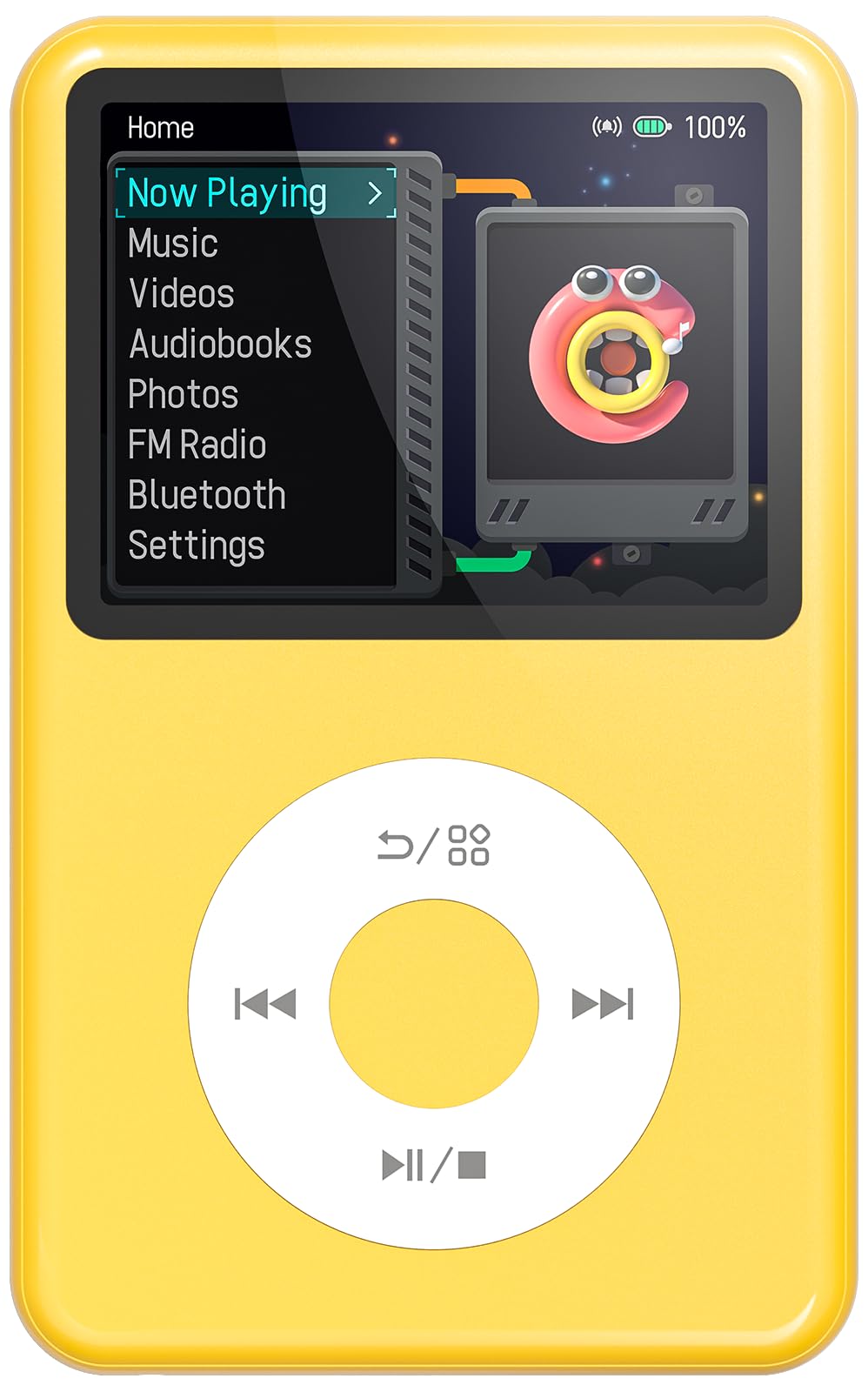 Innioasis Y1 Kinder MP3 Player - Zeitlose Klasse: 128 GB, Bluetooth, Video-Player, Hörbücher, FM-Rad