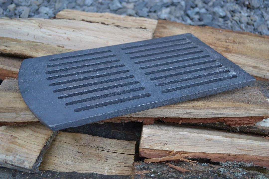 SEZAM 33 x 19 cm Gussrost Ofenrost Ascherost Gussrost verschiedene Durchmesser, Kaminrost passend Ka