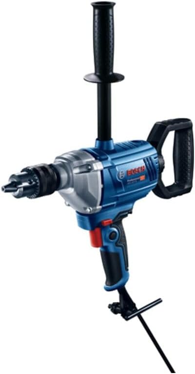 Bosch Professional Bohrmaschine GBM 1600 RE (mit 360° drehbarer D-Griff, Zusatzhandgriff, 850 Watt,