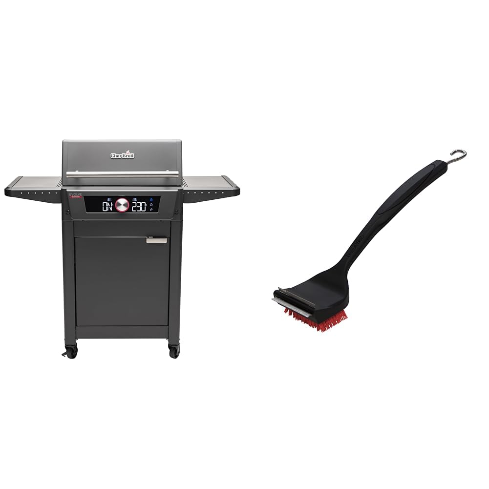 Char-Broil Evolve Electric E-Power Grillen, 90°C-370°C, APP Control, Reinigungsfunktion & 140 533-2-