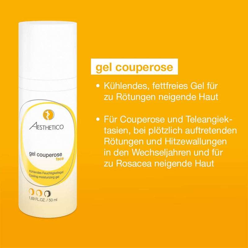 Aesthetico - Gesichtspflege - Gel Couperose - 2x50 ml 50.00 ml (2er Pack), 50.00 ml (2er Pack)