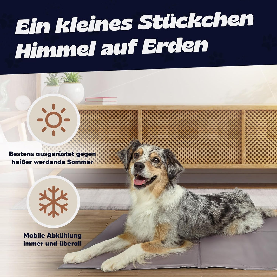 NALA Kühlmatte für Hunde Selbst Kühlende Hundematte Sommer Kühlkissen hundematte für Zuhause Unterwe
