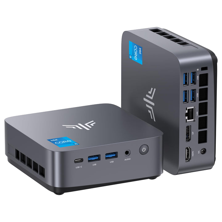 NiPoGi CK10 Mini PC Ιntel Core i5-12450H(8C/12T, bis zu 4,40 GHz), 16GB DDR4 512GB M.2 NVMe SSD Mini