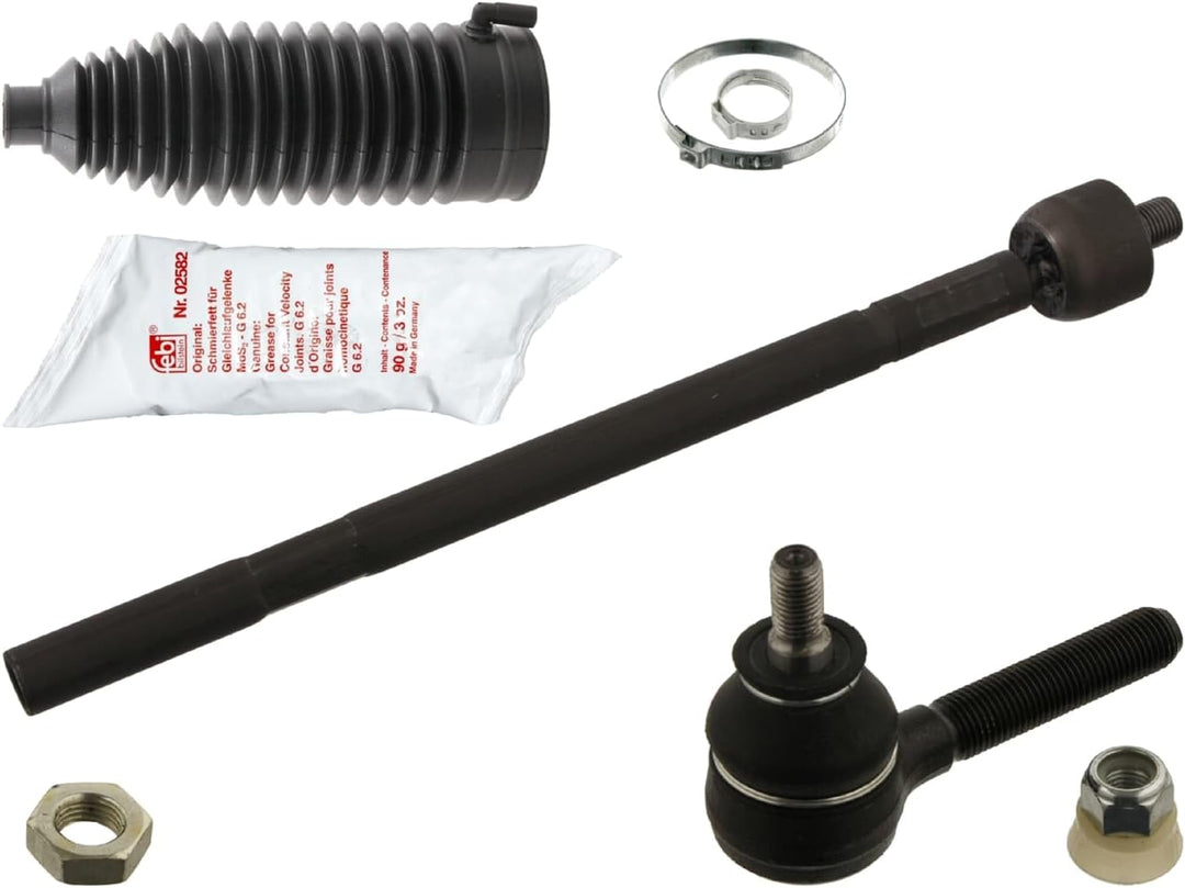 febi bilstein 39043 Spurstange mit Lenkmanschettensatz , 1 Stück
