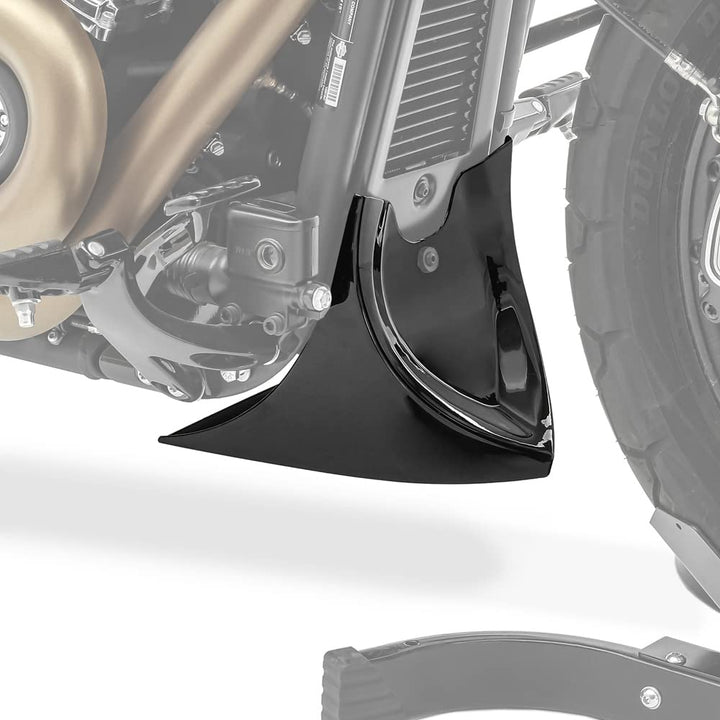 Bugspoiler für Chopper/Custombike Motorspoiler CP9 schwarz CB5943
