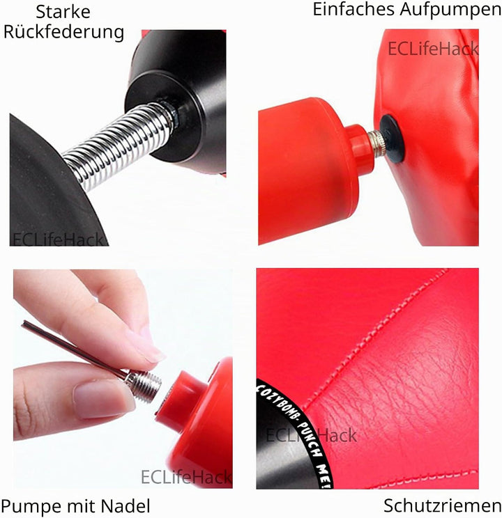 CozyBomB Desktop-Boxsack, Gag-Geschenke für ihn – Stressabbau, freistehend, Schreibtisch, Tisch, Box