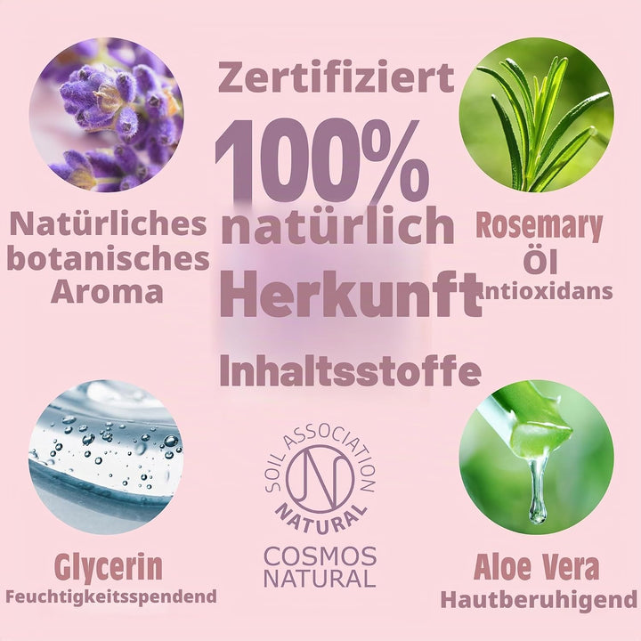 Salt Of The Earth Natürliches Deospray Nachfüllpack, Lavendel &amp; Vanille - Vegan, Langanhaltender Sch