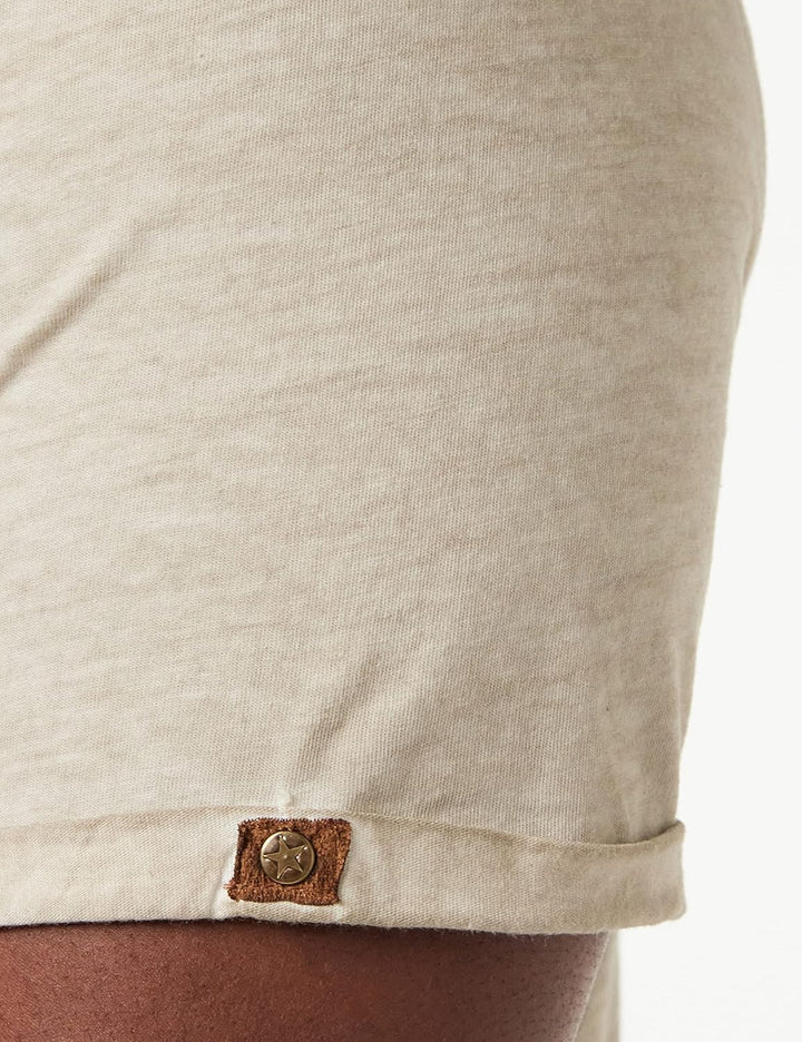KEY LARGO Herren Mt Riot T-Shirt S Sand (1005), S Sand (1005)
