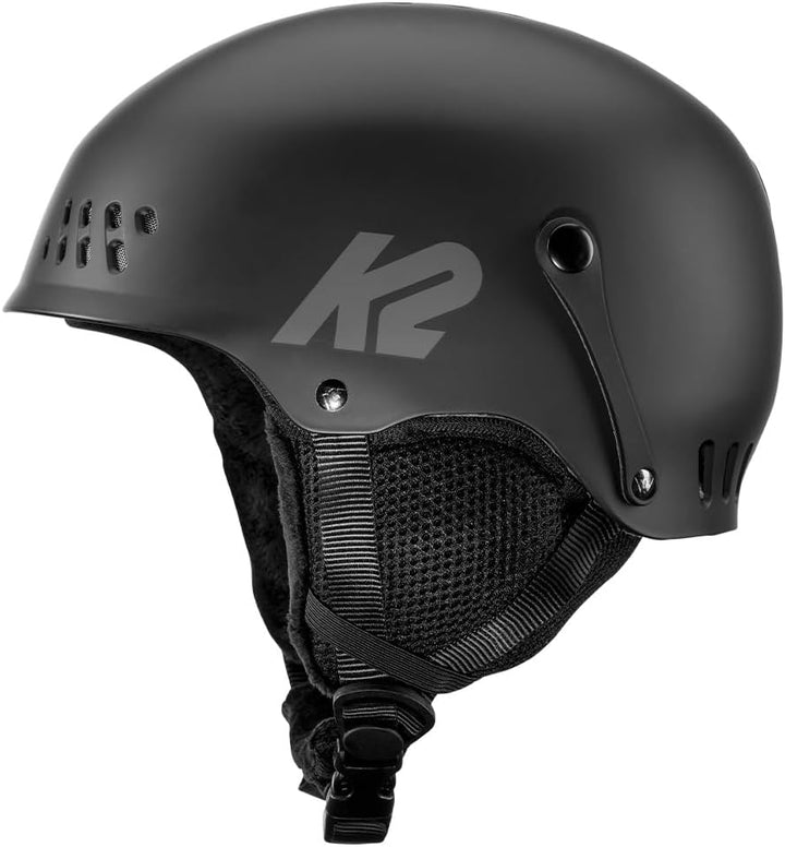 K2 Damen Entity Orange Skihelm S (51-55cm) Schwarz, S (51-55cm) Schwarz