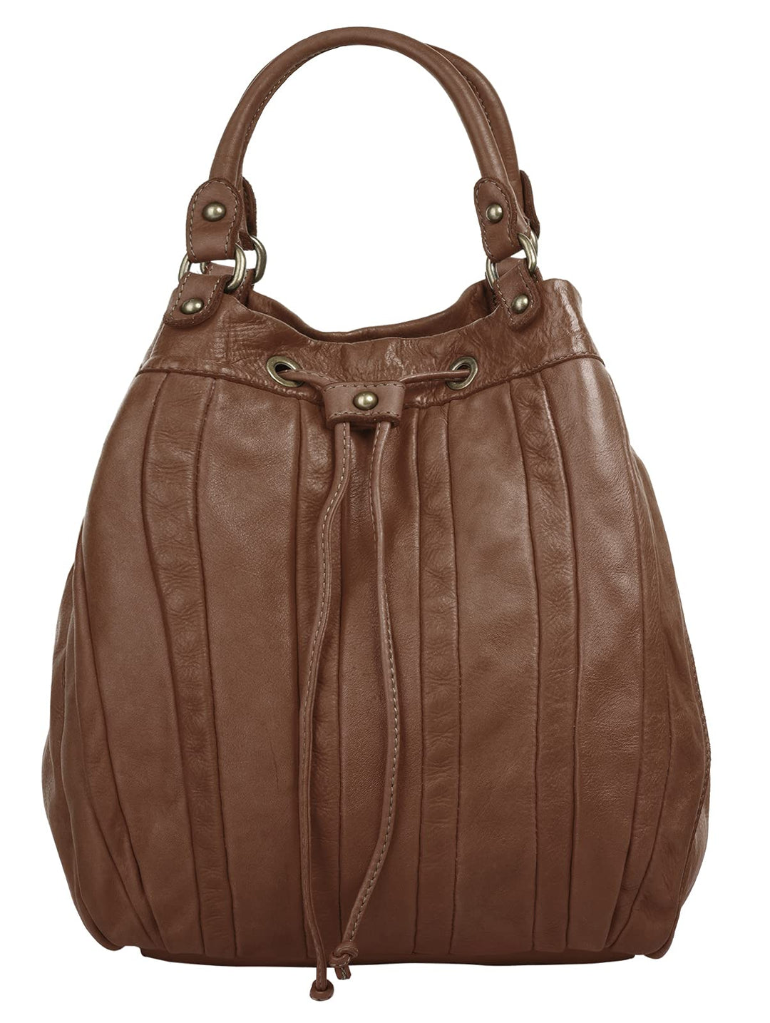 forty° Shopper Echt Leder Damen - 021143 Cognac, Cognac