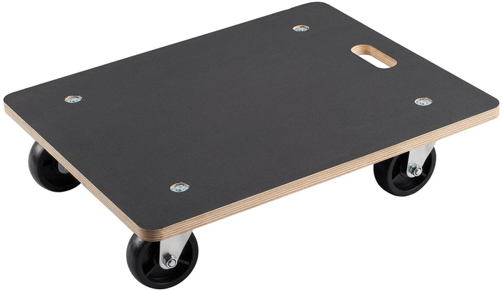 Metafranc Transportroller 590 x 490 mm - 400 kg Tragkraft - Siebdruckplatte - PA-Räder / Möbelroller