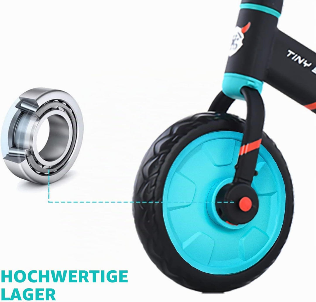 ZavoFly 4 in 1 Laufräder, Laufrad für Kinder, Kinderdreirad Multi Dreirad für Kinder ab 3 Jahre bis