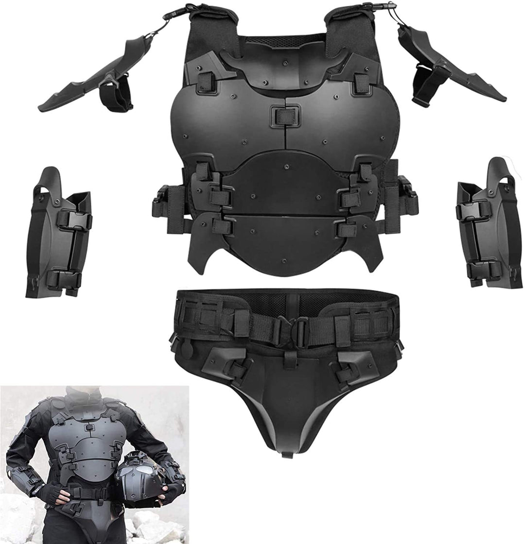 N/W Airsoft Tactical Armor Set, Einstellbarer taktischer Molle-Brustschutz, Einstellbarer Kampfgürte