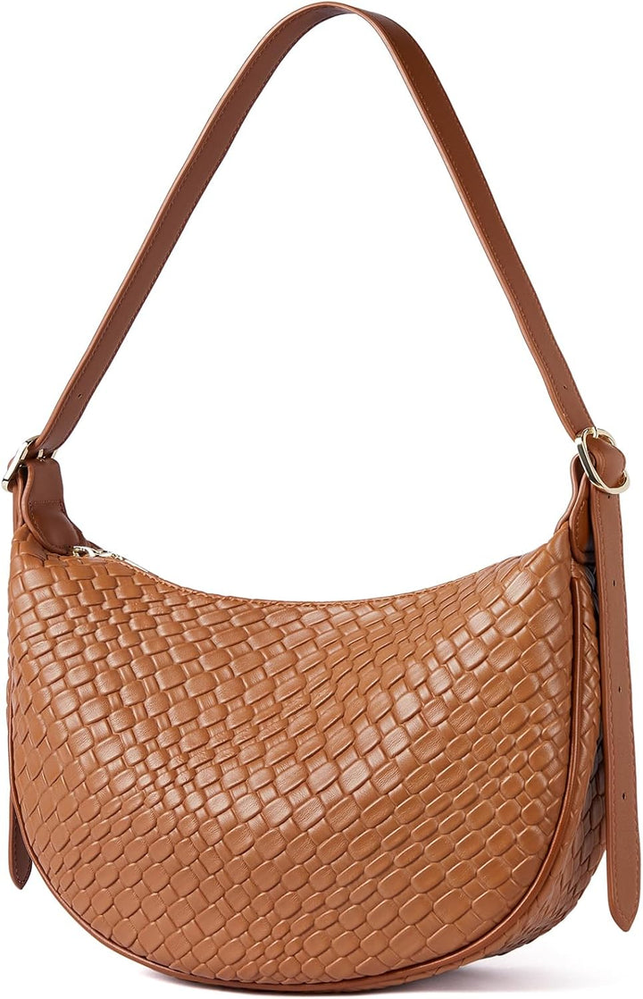 BOSTANTEN Damen Handtaschen Klein,Geflochtene Taschen Umhängetasche Damen Crossbody Bag Schultertasc