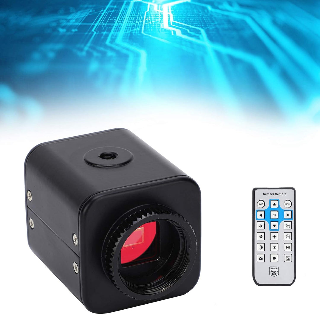 Industriekamera, Full HD 16MP 2K 1080P 60FPS Mikroskop Industrielle Videomikroskopkamera HDMI-Ausgan
