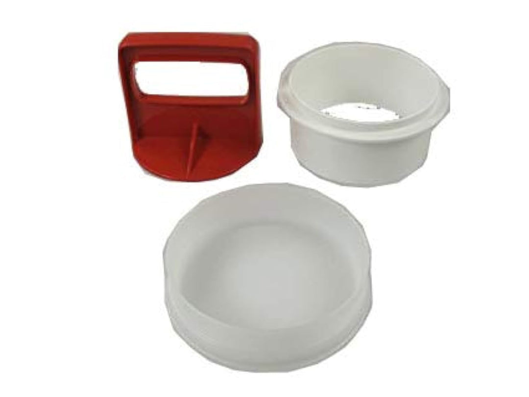 TUPPERWARE Küchenhelfer Hamburger-Maker Former Presse Burgerpresse Frikadellen