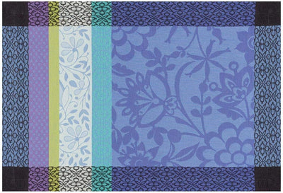 Le Jacquard Francais 20737 (2er Set) Tischsets Provence Bleu Lavande 54X38 cm Baumwolle