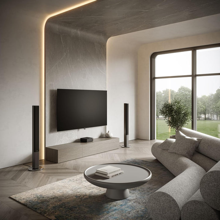 Loewe Multi.Room amp, Verstärker, Schwarz, Stereo Amplifier, 1200 Watt, DTS Play-Fi, AirPlay und Chr