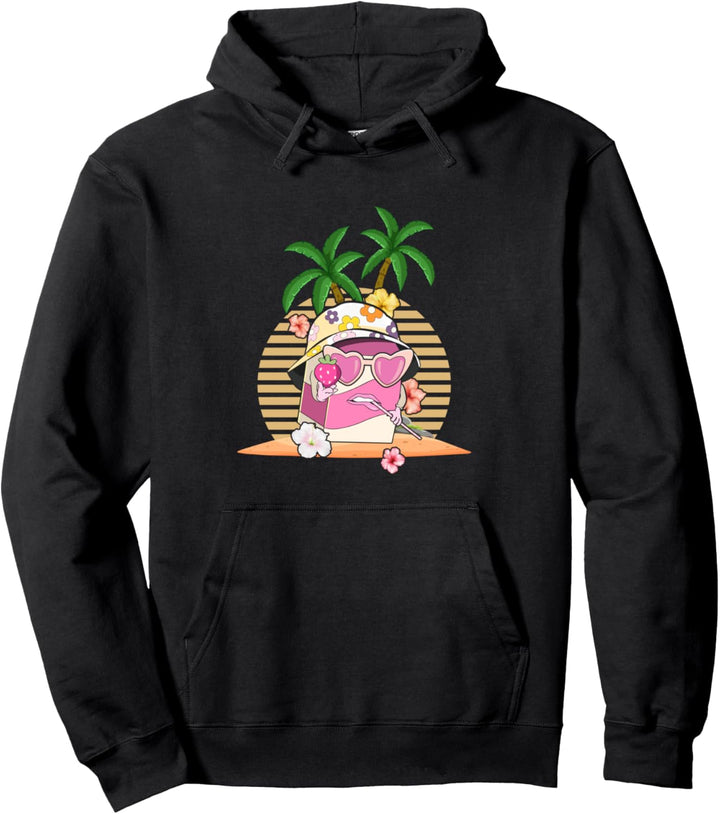 Coconut Girl Aesthetic Erdbeermilch Pullover Hoodie