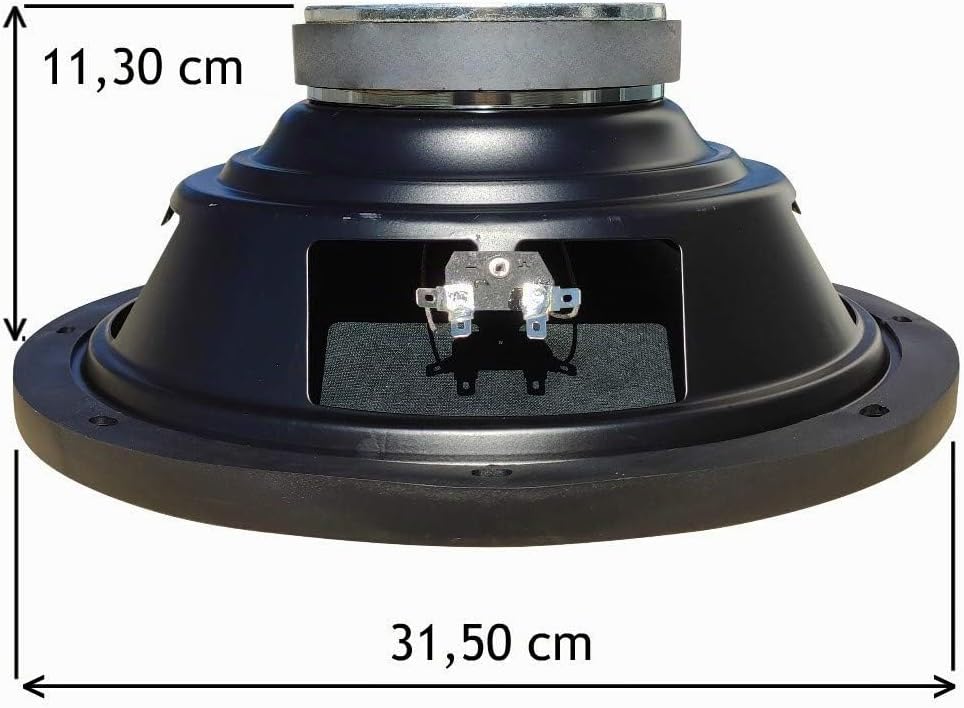 MASTER AUDIO 1 MA30W/8 MA 30W/8 professioneller woofer tieftöner 30,00 cm 300 mm 12" 300 watt rms 60
