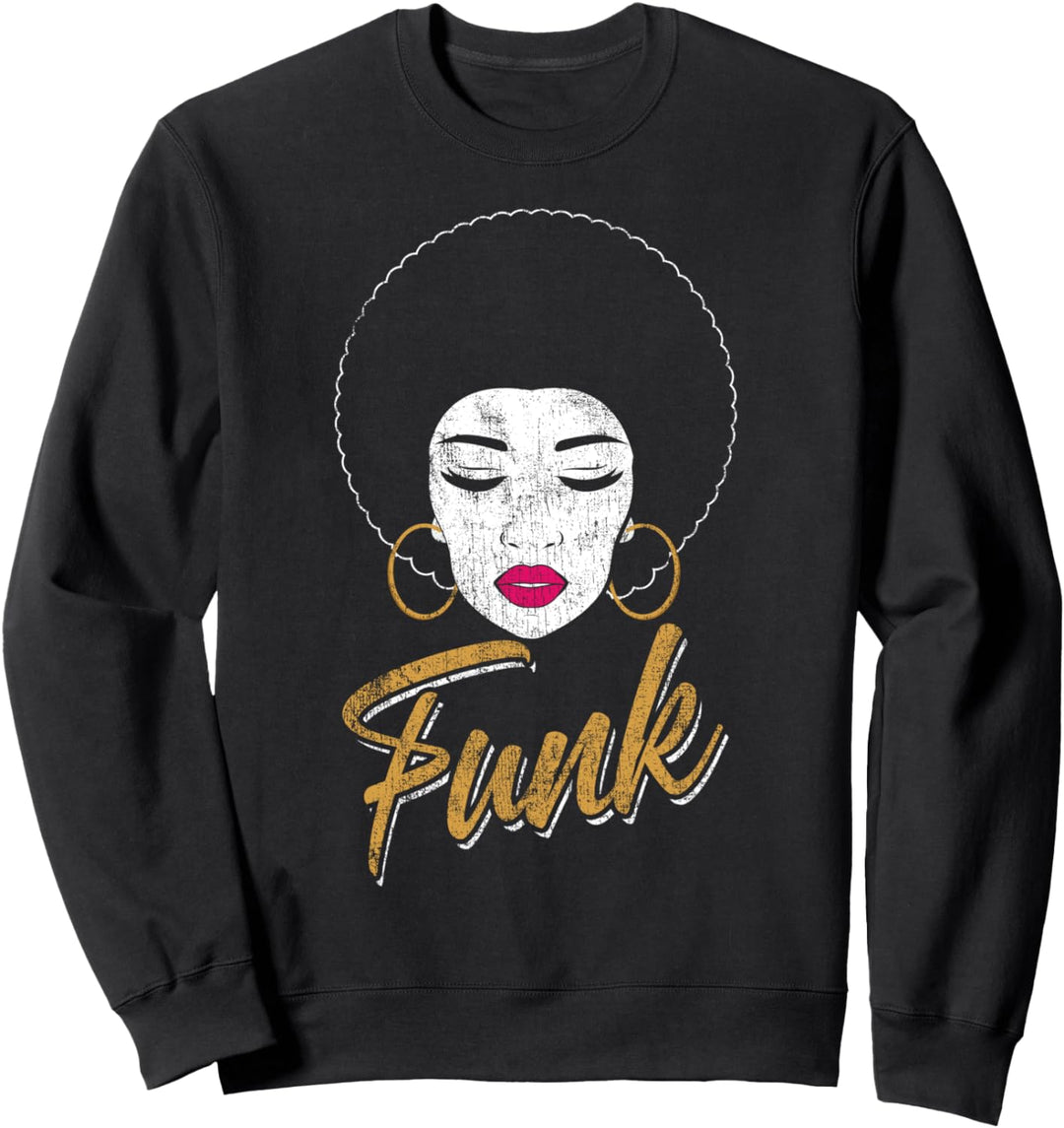 Retro 80s Disco / Soul Music - Vintage Style Funk Sweatshirt