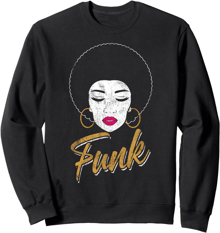 Retro 80s Disco / Soul Music - Vintage Style Funk Sweatshirt