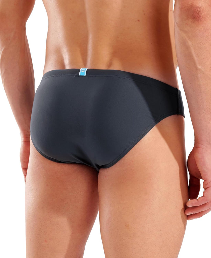 Arena Herren M Dynamo 5.5cm Brief R Swim Briefs 75 Asphalt-neon Blue, 75 Asphalt-neon Blue