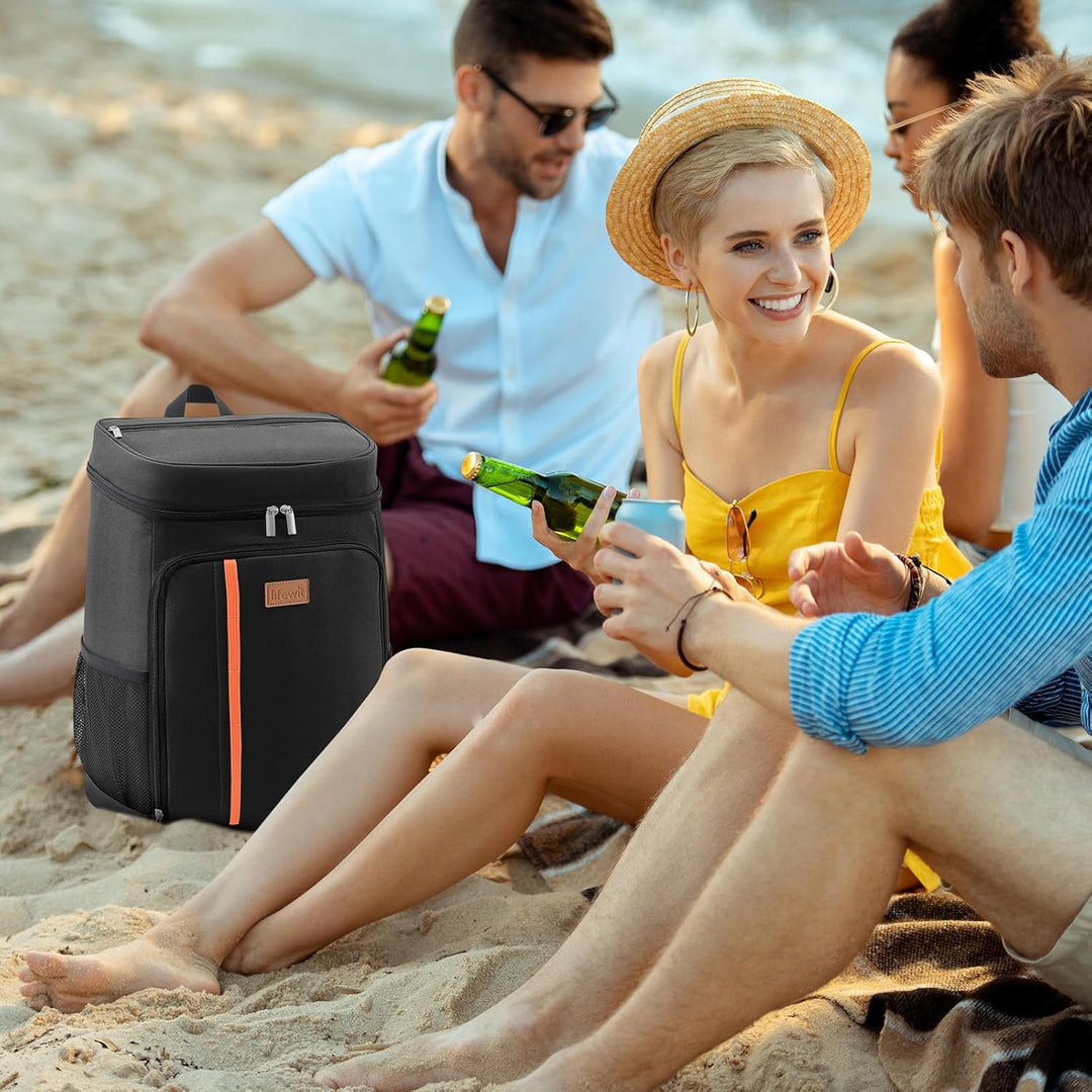 Lifewit 30L Kühlrucksack Auslaufsichere Kühltasche Rucksack wasserdichte Picknickrucksack Isolierte
