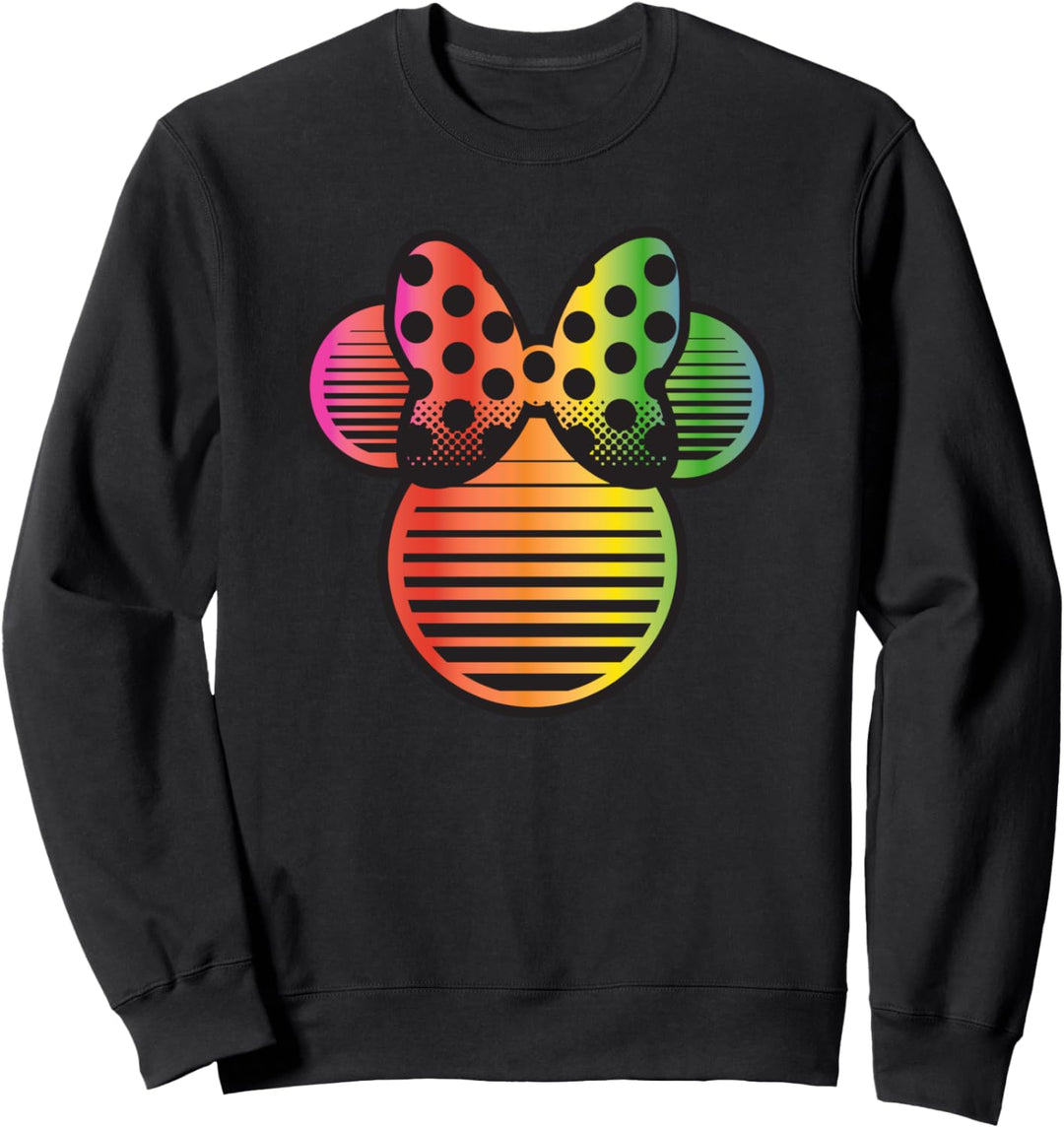 Disney Minnie Mouse Rainbow Gradient Sweatshirt