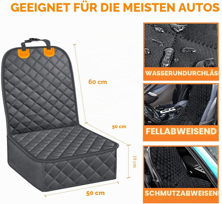 Auto-Vordersitzbezug für Hunde Hundesitzbezug Sitzschoner für Autositze Sitzbezug des Auto für Haust