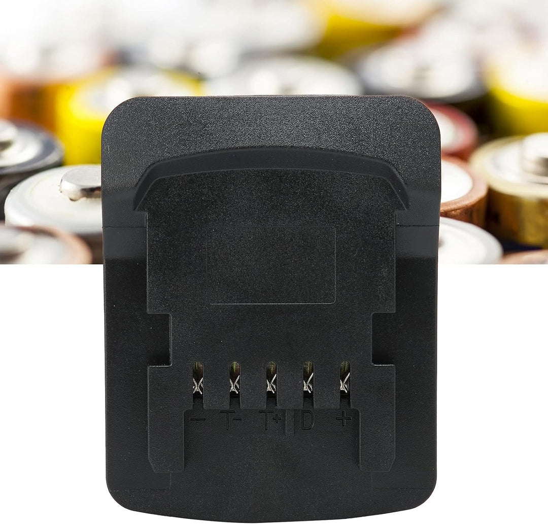 Fdit Akkuadapter für DEWALT 18V/20V DCB205 DCB200 DCB182 DCB184 auf Metabo 18V Lithium Akku Konverte