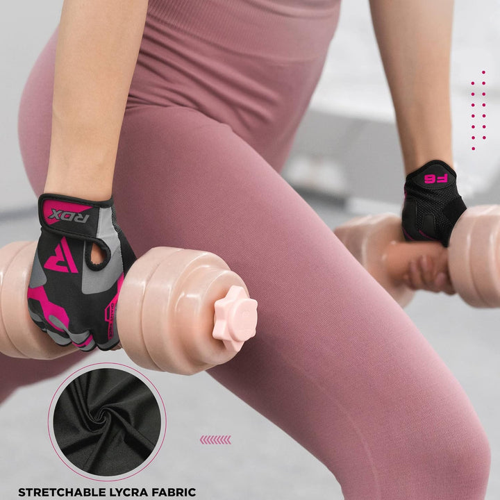 RDX Fitness Handschuhe Trainingshandschuhe Handgelenkstütze Sporthandschuhe Gewichtheben Workout Bod