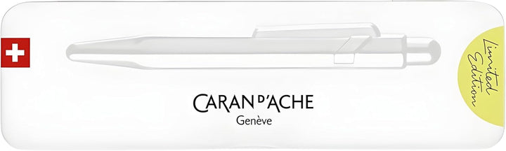 Caran d'Ache 849 Kugelschreiber in der Farbe Neongelb Pastell mit Slimpack, Limitierte Edition, NN08