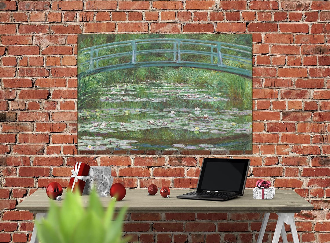 Claude Monet Kunstdruck auf Leinwand, gerahmt, Bürofotos, zum Aufhängen, Wohnzimmer, Wintergarten, P