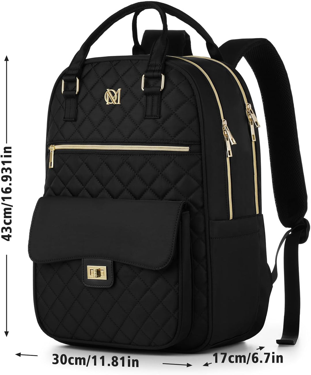 Rucksack Damen Laptoptasche 15,6 Zoll,Schulrucksack Mädchen Teenager Schultasche für Uni Studium,Arb