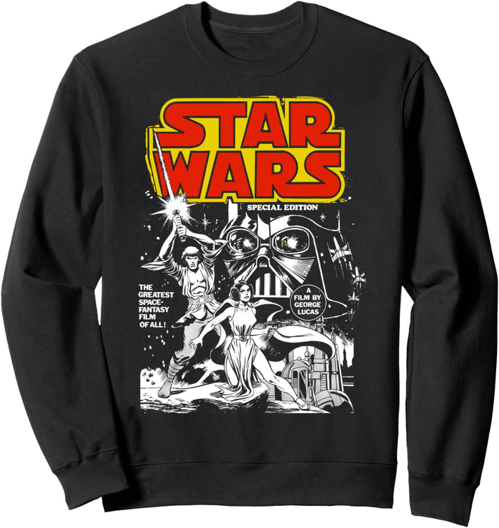 Star Wars Group Shot Movie Bold Logo Sweatshirt