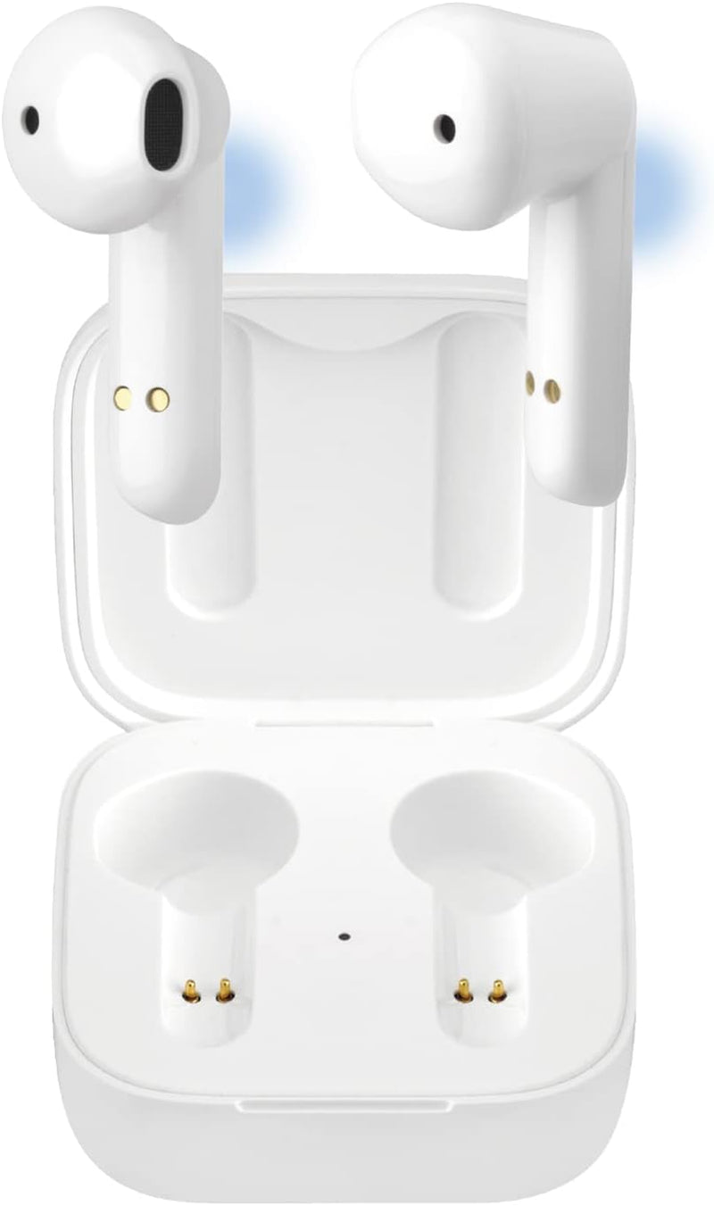 JAZ SBS Sweet True Wireless Stereo Weiss In-Ear-Kopfhörer, Taschenladestation, 300 mAh, Touch-Steuer