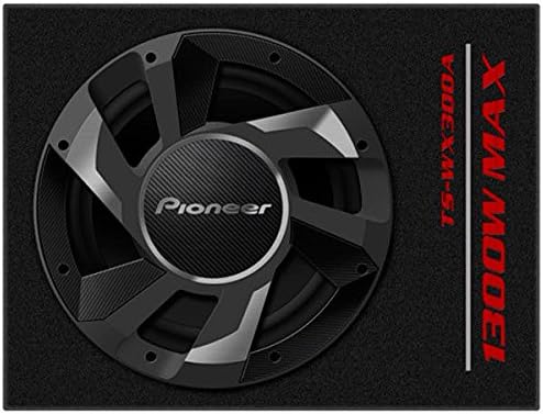 Pioneer TS-WH500A Aktivsubwoofer, leistungsstarker Class-D Subwoofer mit 1300 W Maximalleistung, 30