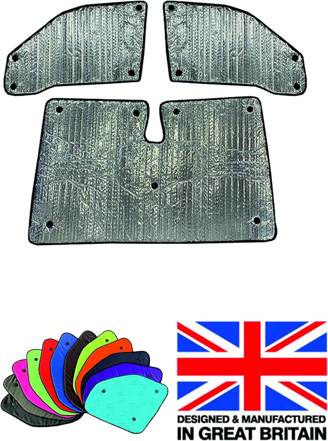 Thermomatten-Set für Ford Transit Connect (2002-2013) Frontset Ideal für alle Jahreszeiten geeignet