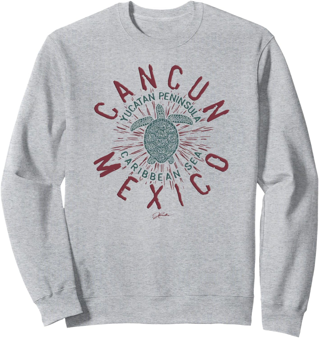 JCombs: Cancun, Mexiko, Meeresschildkröte Sweatshirt