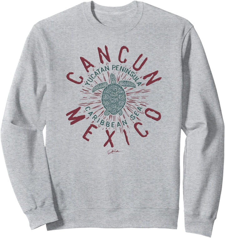 JCombs: Cancun, Mexiko, Meeresschildkröte Sweatshirt